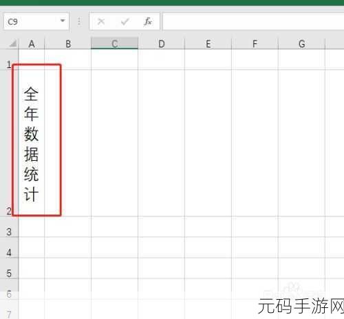 Excel 中让文字竖向排列的神奇秘籍
