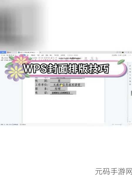 WPS 2019 表格文字双下划线设置秘籍