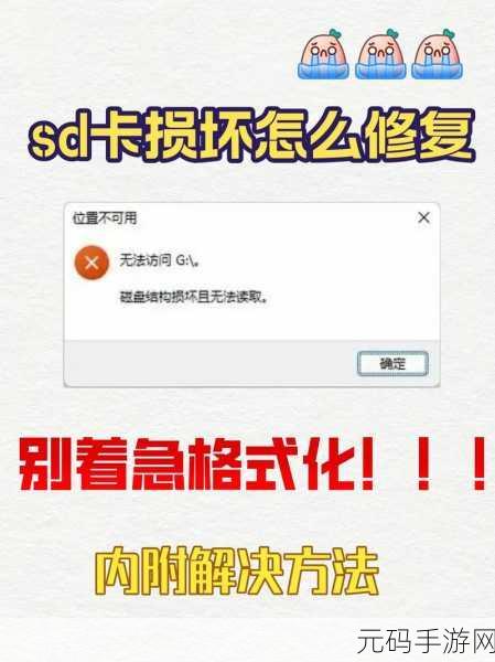 SD 卡受损?轻松修复与数据恢复秘籍大公开