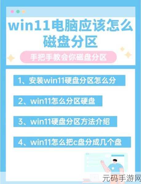 Win11 移动硬盘分区秘籍大公开