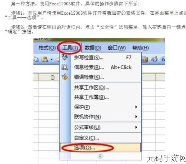 轻松掌握,Excel 文档密码设置秘籍
