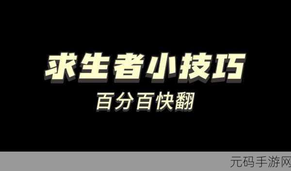 第五人格高手秘籍,掌握角色切换技巧,速寻黄色小册子秘籍引热议
