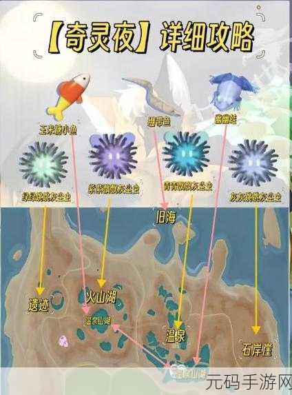 心动小镇手游资讯，温泉山区域捕捉青青飘飘灰尘虫全攻略