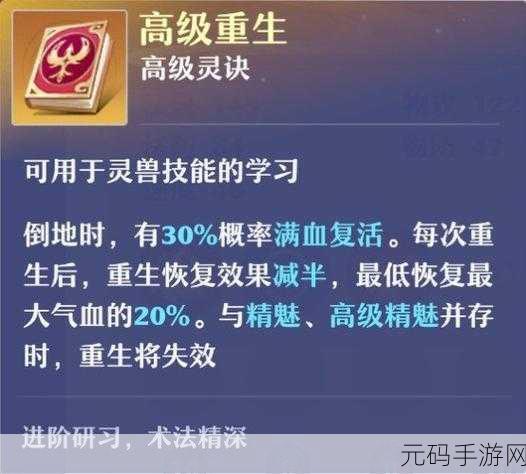 梦幻新诛仙,神兽大圣加点攻略,解锁战力飙升的秘密武器