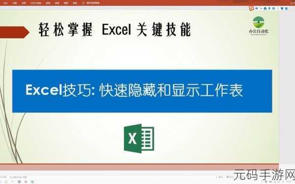 Excel 工作簿元素的隐藏与显示秘籍