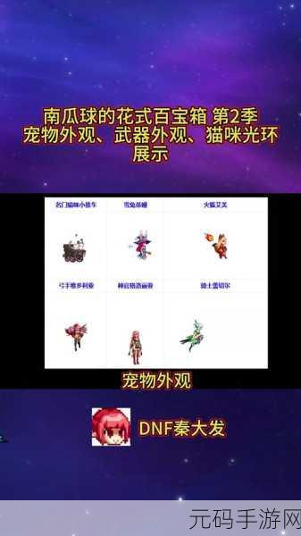 DNF黄喵,萌宠之下的无尽魅力,全新手游版本更新深度解析