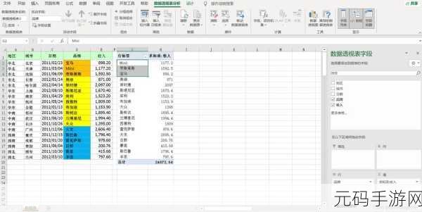 Excel 透视表,轻松掌控数据的神奇法宝