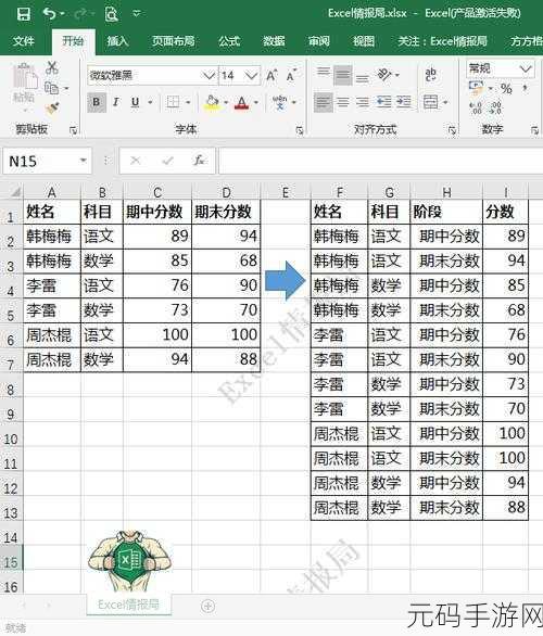 掌握 Excel 多重合并计算数据区域的秘籍