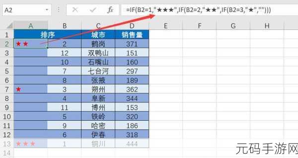 轻松搞定 Excel 五角星添加秘籍