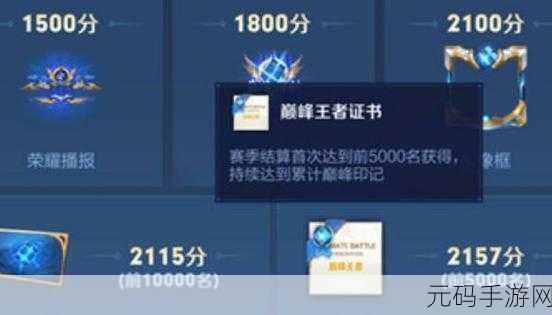 王者荣耀巅峰王者认证全攻略,解锁荣耀新篇章