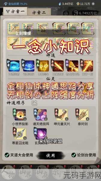 一念逍遥新版本震撼发布,天罡木解锁修仙新境界,全面攻略与神奇功效大揭秘
