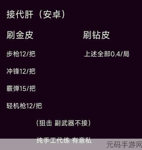 使命召唤手游金币获取全攻略,轻松赚取海量金币