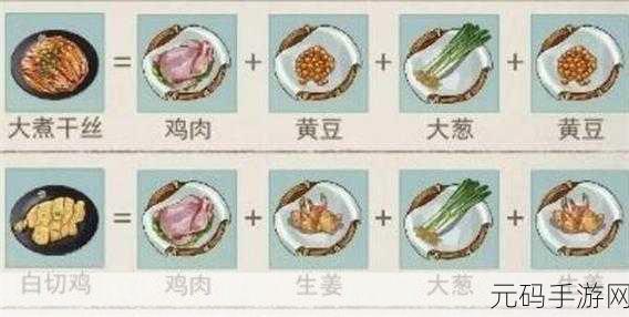 江湖悠悠一级食谱全揭秘,打造你的美食江湖