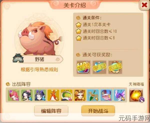 梦幻西游手游阴阳之域第八关深度攻略，揭秘高效通关技巧与策略秘籍