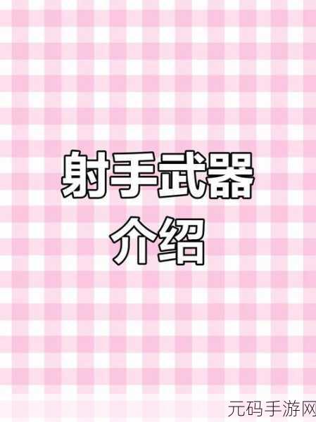 泰拉瑞亚射手终极攻略，肉前射手武器全解析