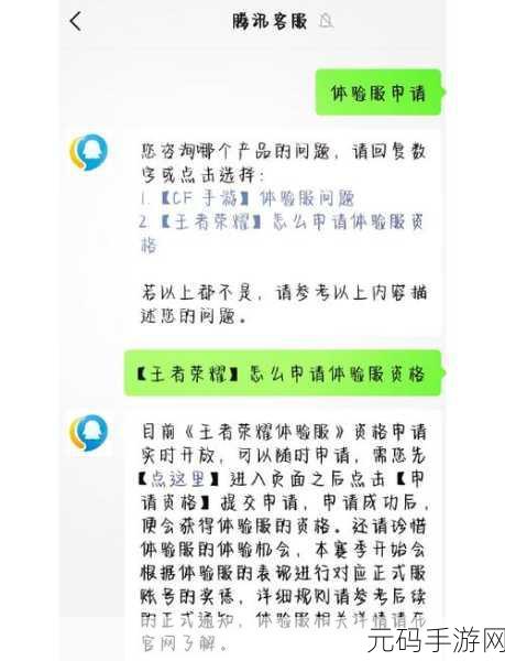 王者荣耀体验服账号申请全攻略，抢先体验新版本