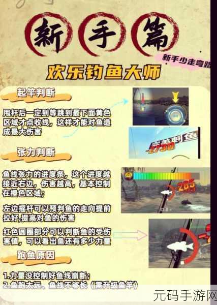 欢乐钓鱼大师全新攻略，解锁远甩技巧，详解高效精准甩杆方法