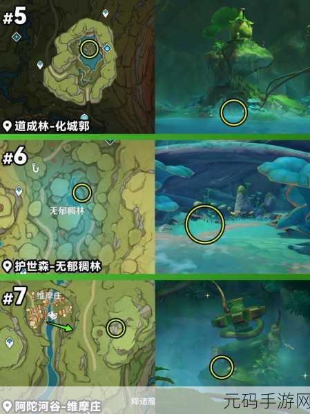 原神手游森林书宝箱全攻略，探寻隐藏宝藏的奇妙之旅