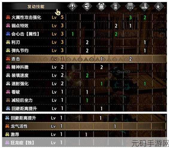 怪物猎人崛起，曙光轻弩放散2速射配装技巧与全面攻略指南