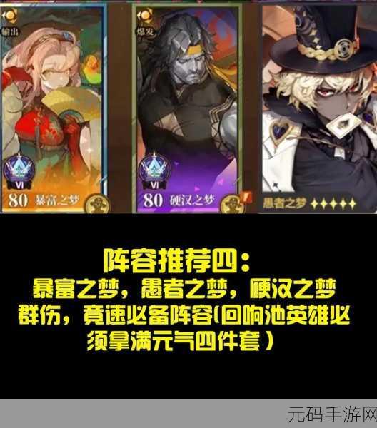 无尽梦回2025年热门阵容搭配与最新策略深度解析