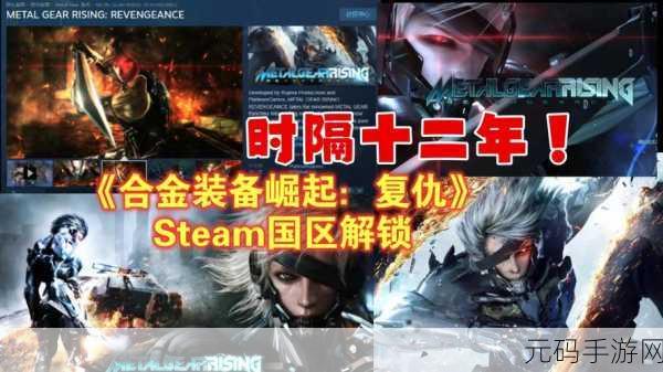 合金装备崛起，复仇Steam国区正式解锁，售价168元引发热议