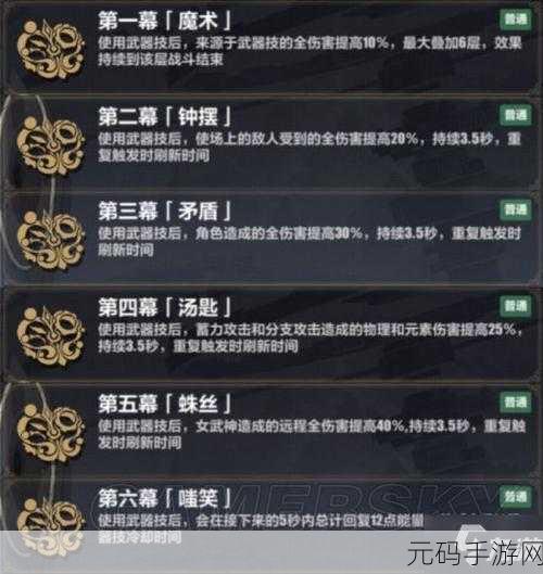 二之国交错世界，深度解析装备刻印全攻略