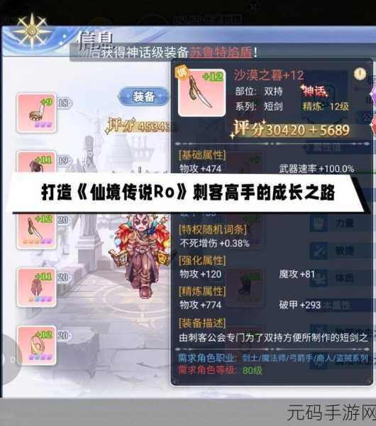 仙境传说手游刺客卡片攻略，战力飙升秘籍大公开