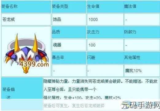 造梦西游5戒指图鉴收集全攻略,解锁新手成长之道