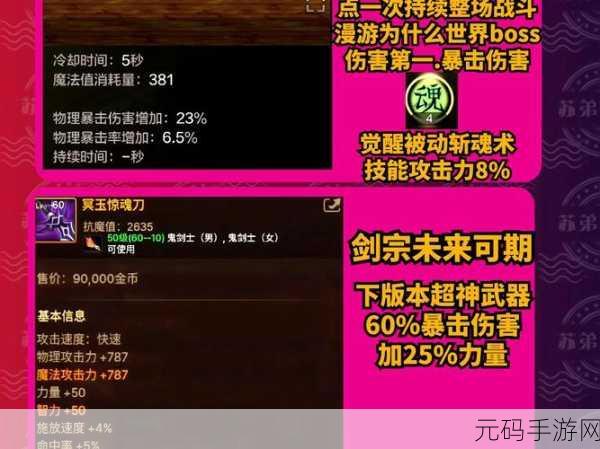 DNF百级版本剑帝加点深度解析，游龙掌满点无争议，觉醒绑定策略成热议焦点