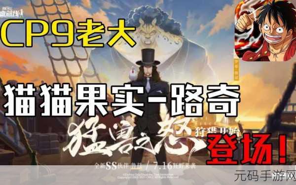 航海王热血航线深度揭秘,CP9成员神秘面纱下的故事