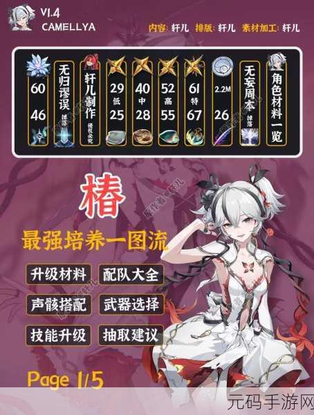 手游资讯,鸣潮椿专武抽取推荐深度解析