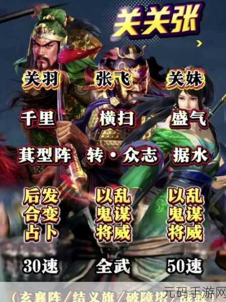 三国志战略版父女枪张飞最强阵容深度解析