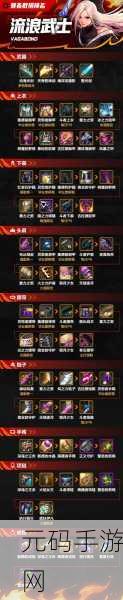 DNF手游流浪武士105级装备选择全攻略，史诗之旅的终极装备指南