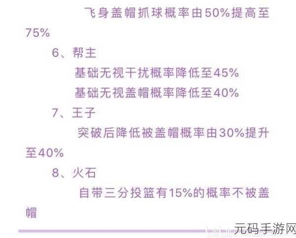 街头篮球手游球员培养与身价提升全攻略