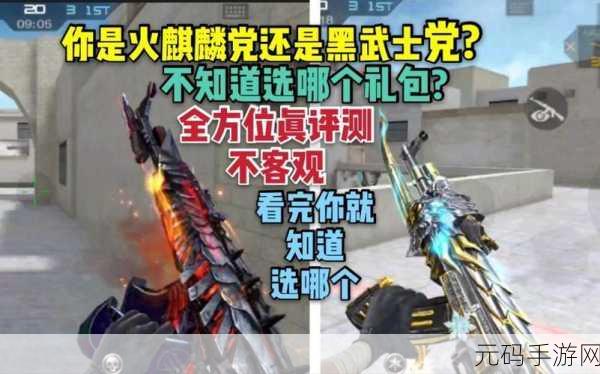 CF手游黑武士武器全方位性能解读与弹道深度剖析